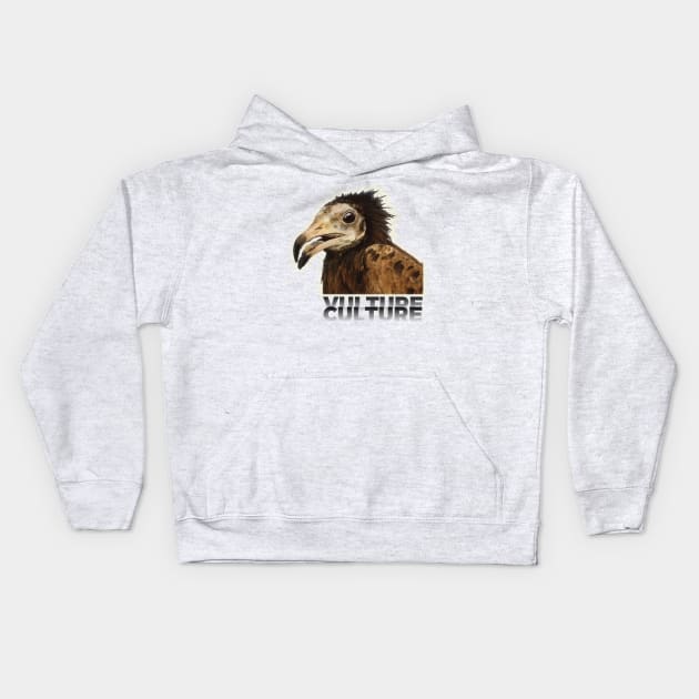 Vulture Culture Kids Hoodie by at1102Studio